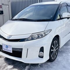 全国自社ローン＃ＭＹＮＥＯオートローン　トヨタ エスティマ2.4アエラス プレミアム エディション 4WD  自社ローン　リース　自社分割　函館在庫の画像