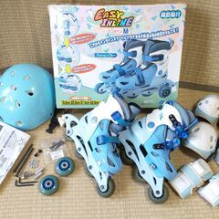イージーインライン Mサイズ インラインスケートセット 子供用1...