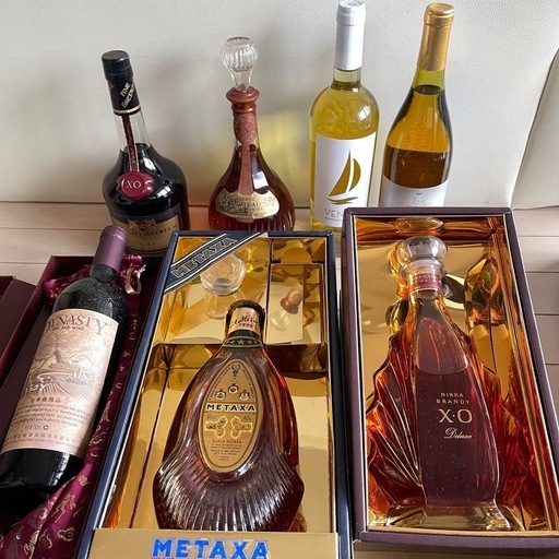 古酒 ブランデー 4本 他 未開栓 ワイン