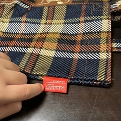 新品　SNOOPYチェック柄
トートバッグの画像