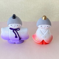 陶器のひな人形