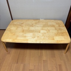 ダイニングテーブル【折り畳み可能】