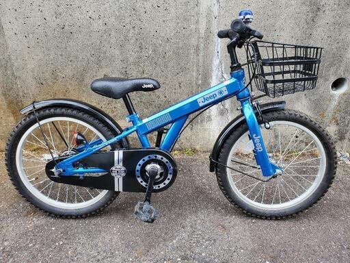 B638 子供自転車★JEEP★18インチ★変速無し
