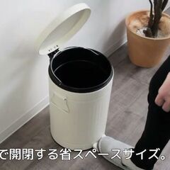 ニトリペダルペールソフトクローズ 20L(アイボリー)の画像