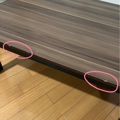 美品！年中使えるオシャレこたつの画像