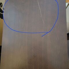 カラーボックス2段　茶色の画像