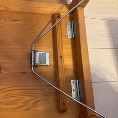 無印良品★折り畳み天然木テーブルの画像