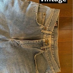 80年代vintageデニムジーンズ米国製leeridersスリ...