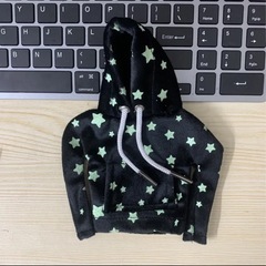 新品未使用✨️フード付きシフトノブカバー 夜光仕様の画像