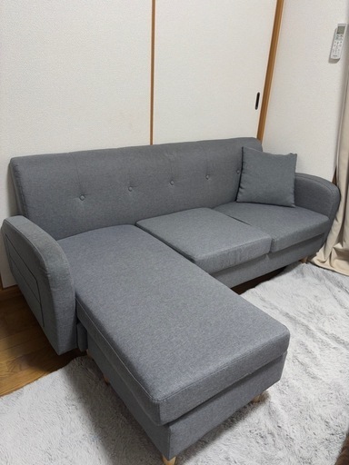 [引越し準備中]三人掛けソファー