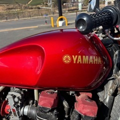 *調子悪い 引き取り限定 Yamaha ヤマハ XJR1200 カフェレーサーの画像