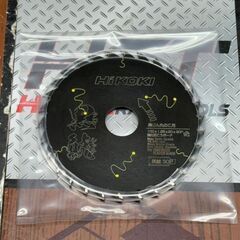 値下げしました！【未使用】ハイコーキ HiKOKI 0037-8260 黒鯱 集じん丸のこ用チップソー 100mm 強化石こうボード用の画像