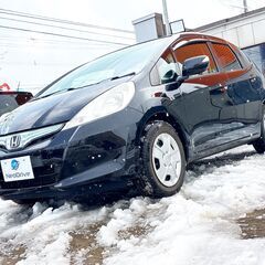 全国自社ローン＃ＭＹＮＥＯオートローン　ホンダ フィットハイブリッド1.3 自社ローン　リース　自社分割　函館在庫の画像