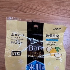 BAN 　BT21　ボディーシートの画像