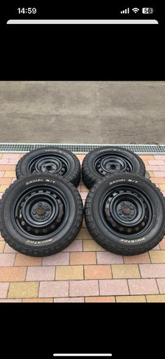 マッドスター MT スチールホイール4本セット