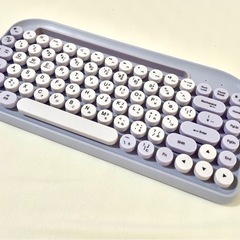 3coins 丸型ワイヤレスキーボード