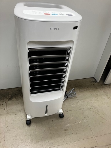 ロ2503-046 siroca 加湿つき温冷風扇 SH-C252 2022年製 通電確認済み ※加湿は未確認