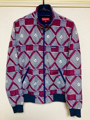 【希少品】SUPREME シュプリーム　ジャケット　フリース　総柄　ボックスロゴ S