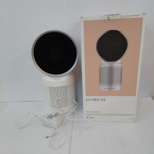 AIR PURIFIER 空気清浄機 首振り 通電起動確認済 fw07/f007 箱、ACアダプター付 卓上