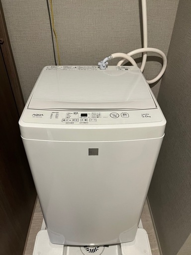 洗濯機　5kg AQUA