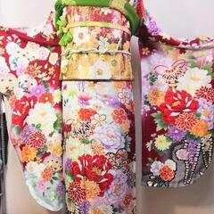 新品　新品豪華特選振袖(お誂え向け仮縫い状態)正絹＆　新品豪華ロング袋帯445cmの画像