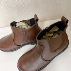 新品ブーツ　ブラウンの画像