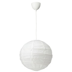 IKEA イケアREGOLIT レゴリート / HEMMA ヘマ ペンダントランプ ホワイト　の画像