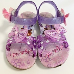 光るサンダル17cm プリンセスソフィアの画像