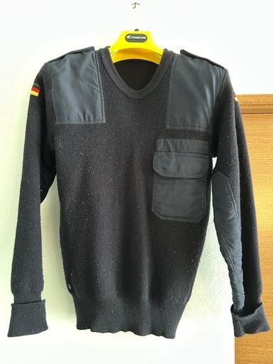 【希少】ドイツ軍実物 コマンドセーター ミリタリーセーター ネイビー