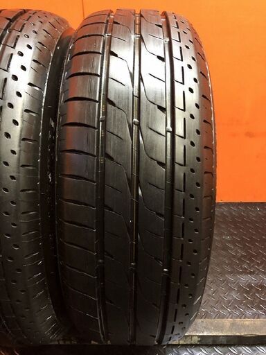 【走行短め】BS BRIDGESTONE LUFT RVⅡ 205/60R16 16インチ 夏タイヤ 2本 23年製 ステップワゴン ヴォクシー ノア等　(KTL322)