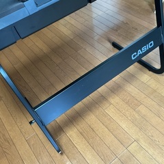 CASIO(カシオ) 76鍵盤 電子キーボード WK-245  純正スタンド、純正足踏みペダル付きの画像