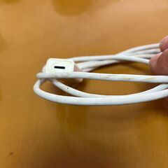 Lightning 延長ケーブル 1m ホワイトの画像