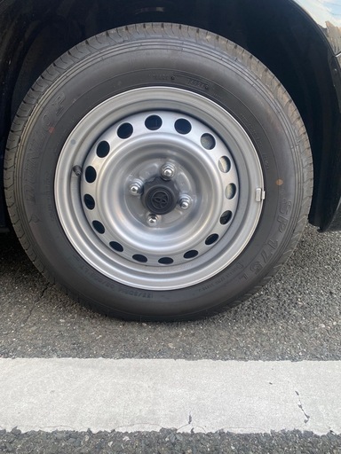 プロボックス純正タイヤ、ホイール１台分セット