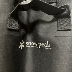 【元値14,080円】SnowPeak防水トートバッグ の画像