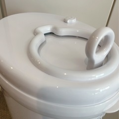 【美品】ubbi おむつ処理ポット ホワイト　おむつペール　ごみ箱　防臭の画像