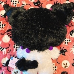 マイメロディー　クロミのぬいぐるみの画像