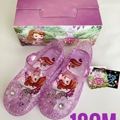 【未使用】プリンセス　ソフィア　光るサンダル　18cm