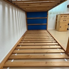 【取引先決定】IKEA 二段ベッド（フレームのみ）の画像