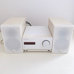 Pioneer/パイオニア USB・Bluetooth対応 CDミニコンポシステム X-CM32BT 2014年製の画像