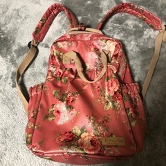 花柄リュック
