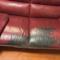 ニトリ　ハイバックコーナーソファの画像