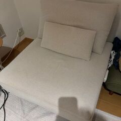 【再掲】1人掛け用ソファ　IKEA　SODERHAMNの画像