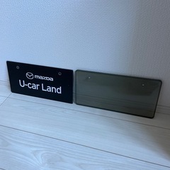 ナンバーカバーの画像
