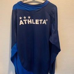 値下げ　アビスパ福岡　アスレタ練習着　size Oの画像