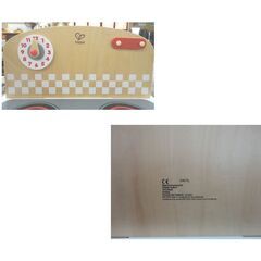 ままごとキッチン Hape はじめてのキッチン コンパクト おもちゃ 木製 西岡店の画像