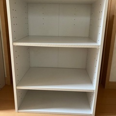 カラーボックス　白 ③