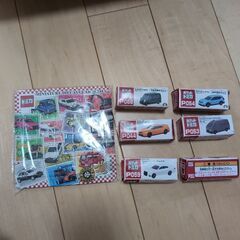 ポケットトミカ６台、トミカのパズル