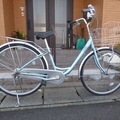 山形市　天童市　普通車ママチャリ　ミヤタオートライトアルミフレー...