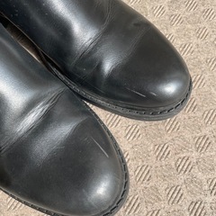 ZARA ショートブーツ　36 ブラック　サイドゴアの画像