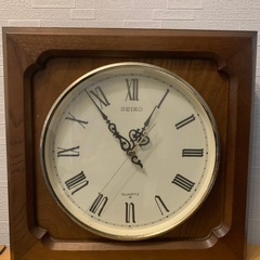 レトロ　SEIKO 壁掛け　時計